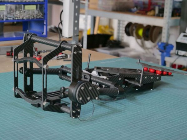 Front-mounted 2-axis gimbal for GH5