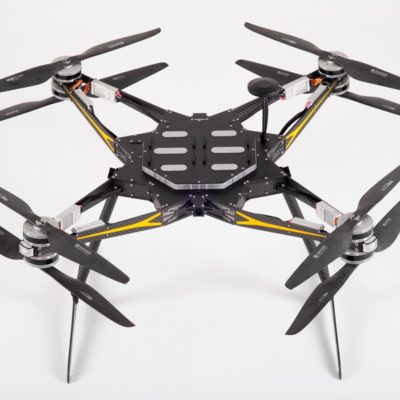 Stella X8 drone empty frame with propellers