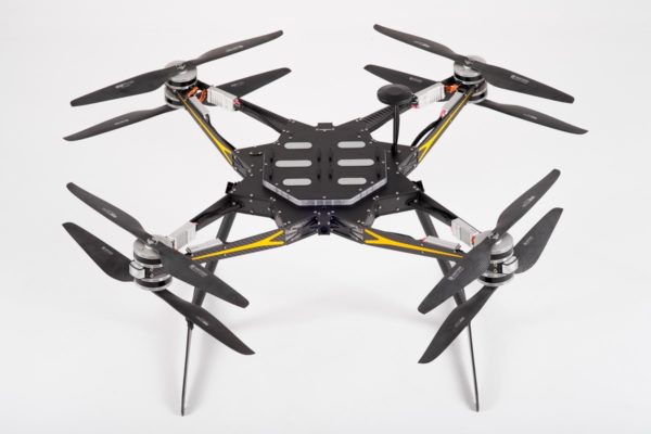 Stella X8 drone empty frame with propellers
