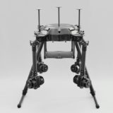 X8 PRO multirotor frame with folded arms